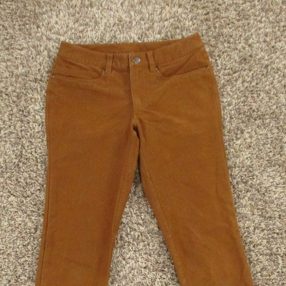 Lululemon Athletica Pants Women's 28‎ Light Brown Skinny Fit Stretch - Picture 3 of 8